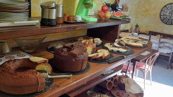 Inbegriffenes Frühstücksbuffet