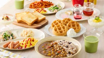 Frukostbuffé varje dag (JPY 1100 per person)