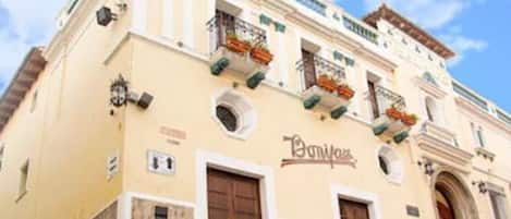 Fassade der Unterkunft