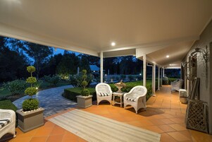 Entrada de la propiedad