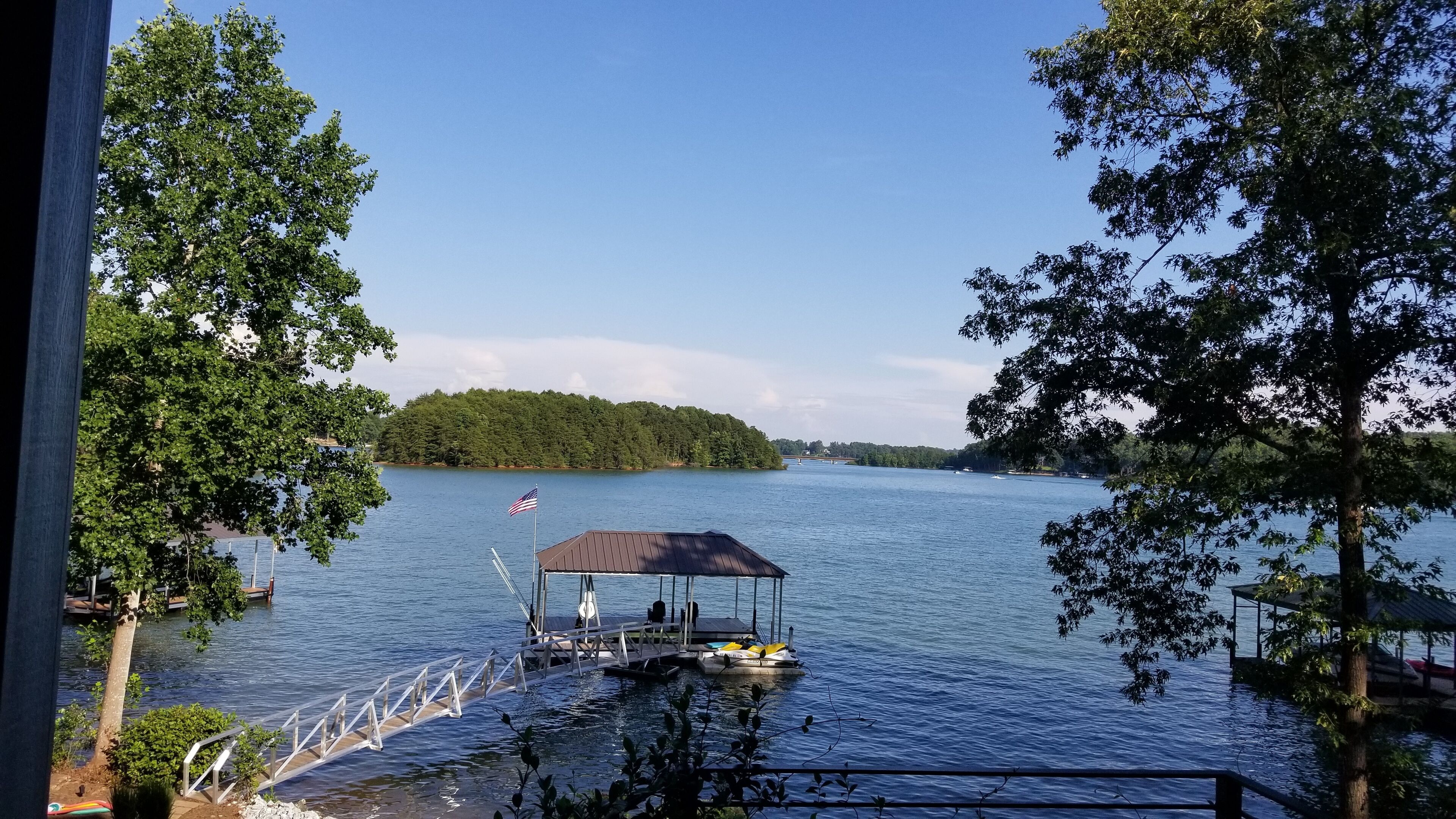 Vue depuis l’hébergement