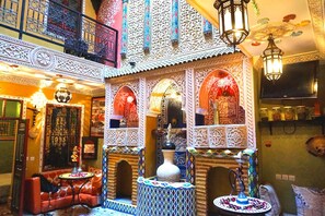 Lounge - Riad Jennah Rouge - Hostel (Marrakech)