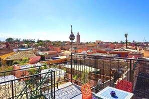 Terrace/patio - Riad Layla Rouge - Hostel (Marrakech)