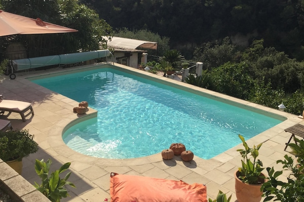 La piscine sans vis à vis