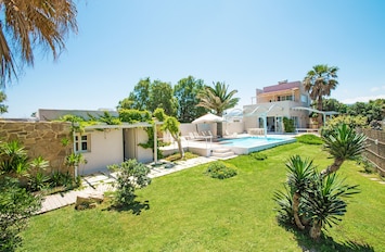 Waterfront Villa,Sfakaki,Rethymno,Bird's eye view of the property