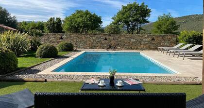 Contemporary villa with swimming pool and private garden