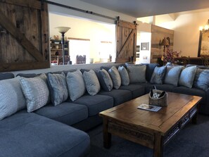 Smart TV, fireplace, video games, Netflix