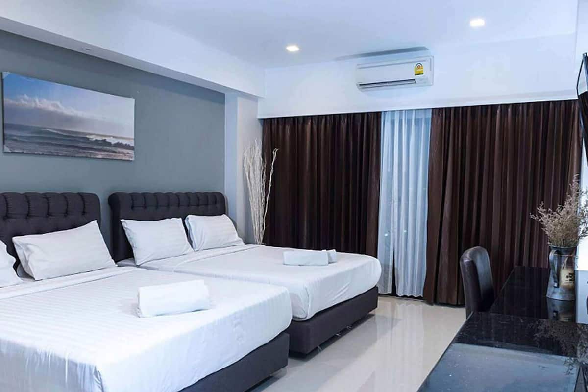 Egyptinpuuvillaiset lakanat, ylelliset vuodevaatteet, minibaari