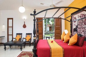 1 habitación y ropa de cama de alta calidad