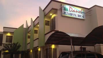 Façade de l’hébergement