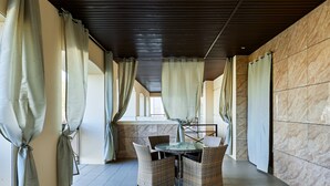 Apartment, 2 Bedrooms, Terrace | Lanai - Alfa Radon Medical and Spa Resort (Boroviki)