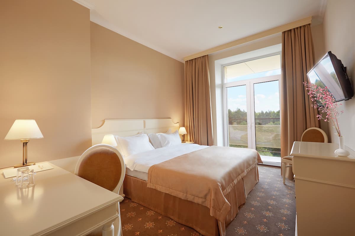 Standard Double or Twin Room, Balcony | Premium bedding, minibar, in-room safe, desk