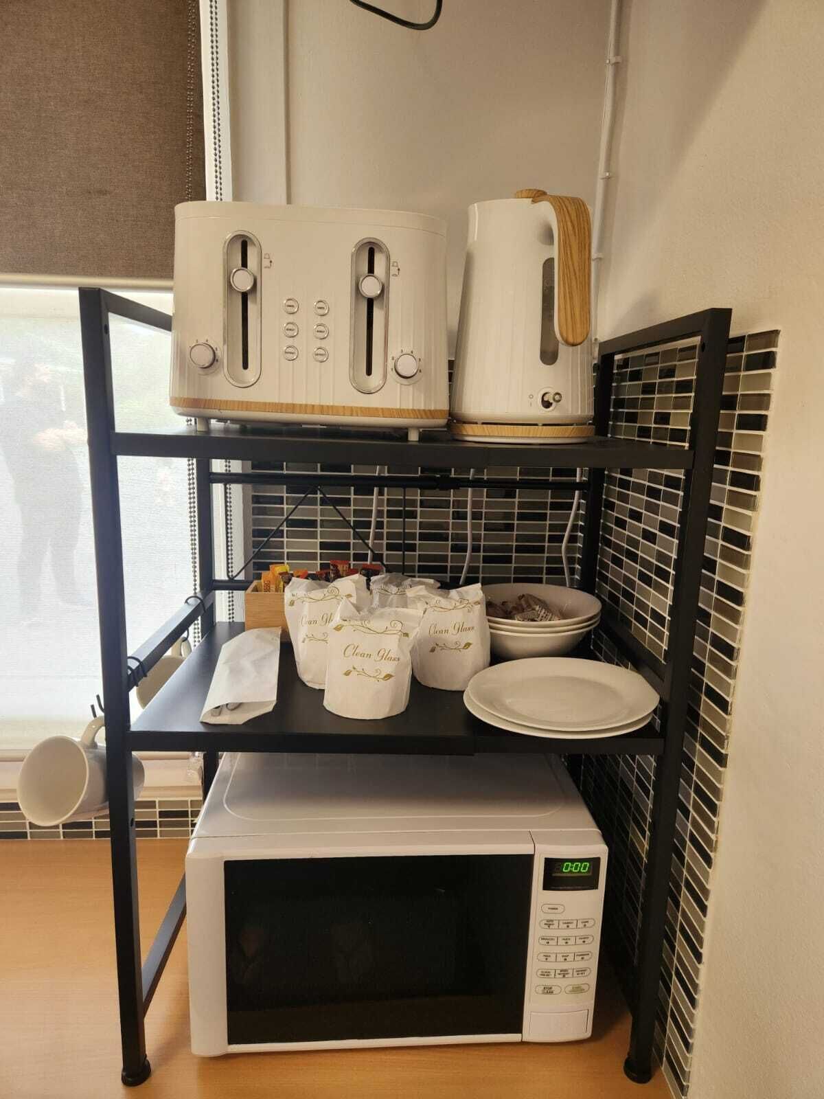 Spiseområde på rommet