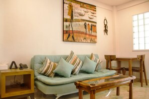 Apartment, 1 Bedroom | Living area | LCD TV, DVD player - Jayakarta Residence (Legian)
