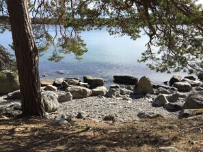 Uitzicht vanuit accommodatie