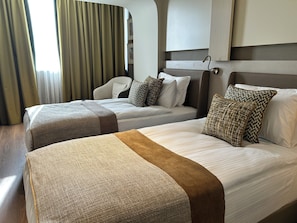 Standard Double Room | Minibar, in-room safe, desk, soundproofing - Hotel Buyuk Saruhan (Manisa)