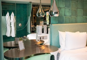 1 slaapkamer, hypoallergeen beddengoed, een minibar