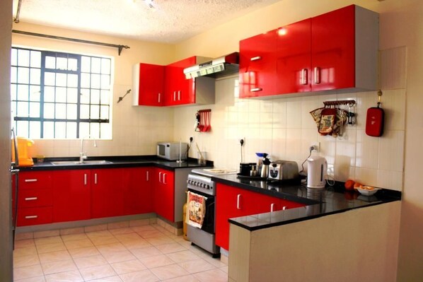 Appartamento, 2 camere da letto | Cucina privata | Frigorifero con congelatore, microonde, forno, piano cottura