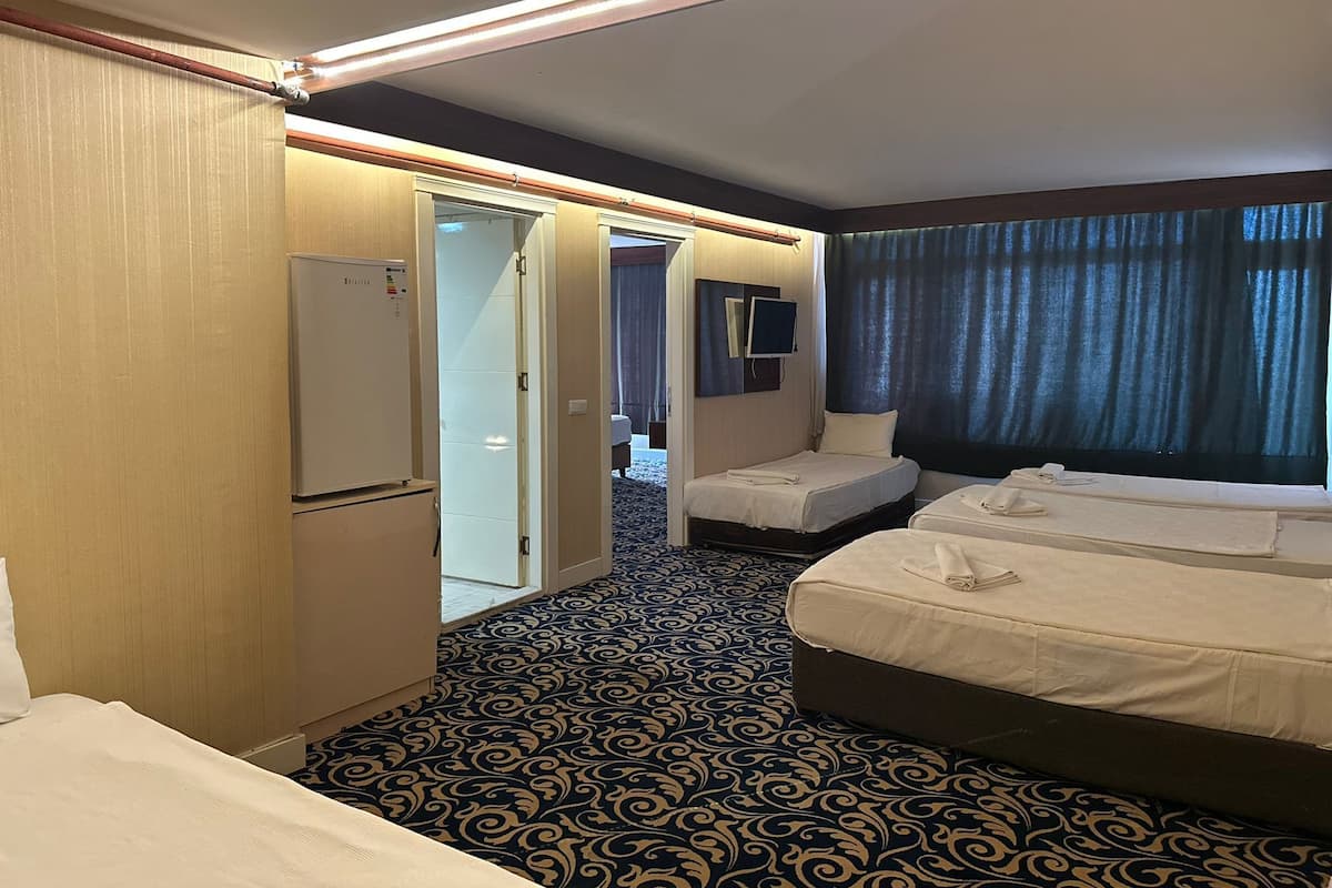 Minibar, Schreibtisch, Verdunkelungsvorhänge, kostenloses WLAN