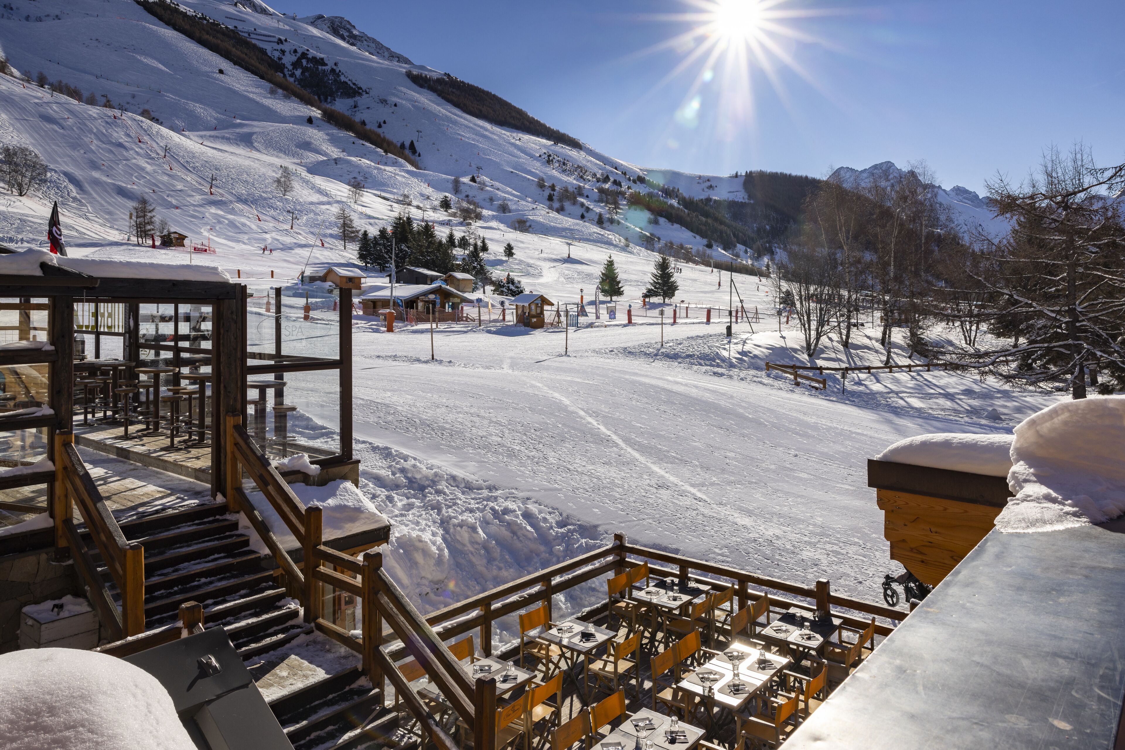 部屋からの景観