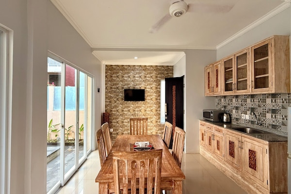 1 kamar tidur, seprai premium, Wi-Fi gratis, dan seprai linen