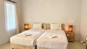 1 bedroom, premium bedding, free WiFi, bed sheets - Padma Pandawa Villa (Kutuh)