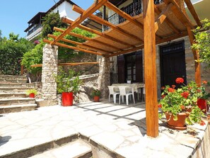 Terrace/patio - Horto View Apartments (South Pelion)