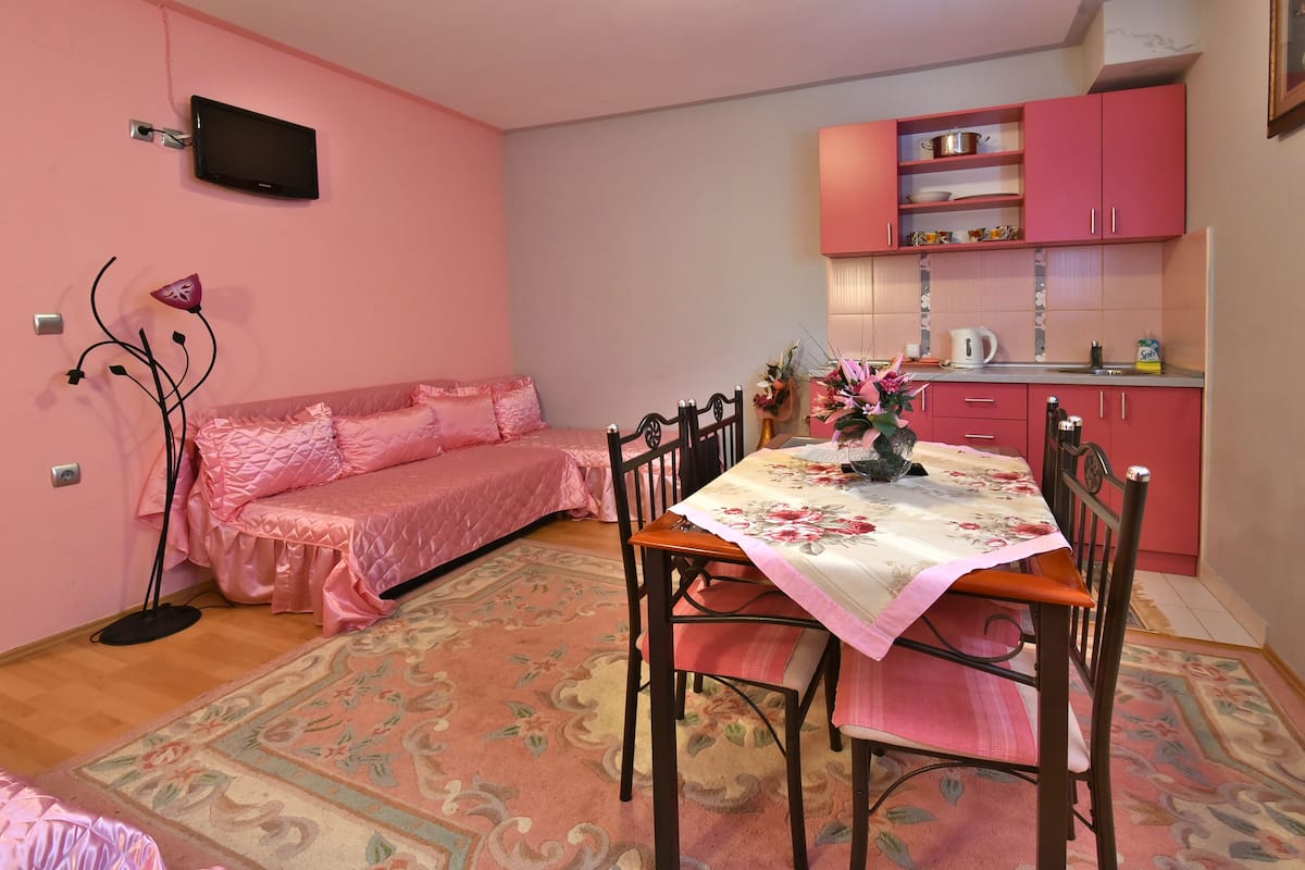 Deluxe Apartment, Multiple Beds, Private Bathroom (12) | Private kitchenette