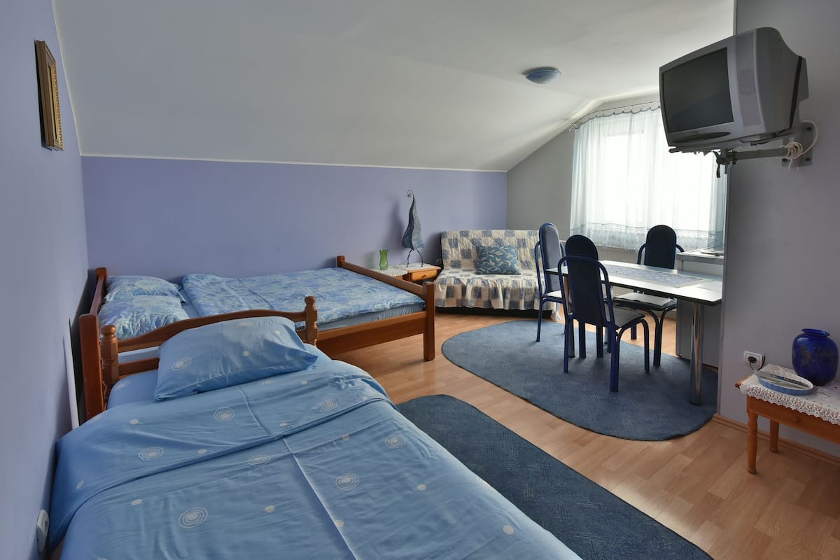 Basic Studio, Multiple Beds, Private Bathroom (7) | Free WiFi, bed sheets