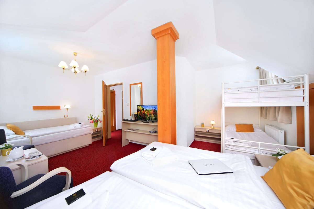 Family Room (Max. 5 Adults) | In-room safe, desk, free cribs/infant beds, free WiFi