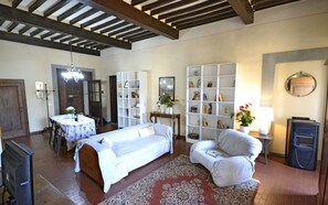 Apartment, 1 Bedroom | Living area | Flat-screen TV - Appartamento Loggetta (Cortona)