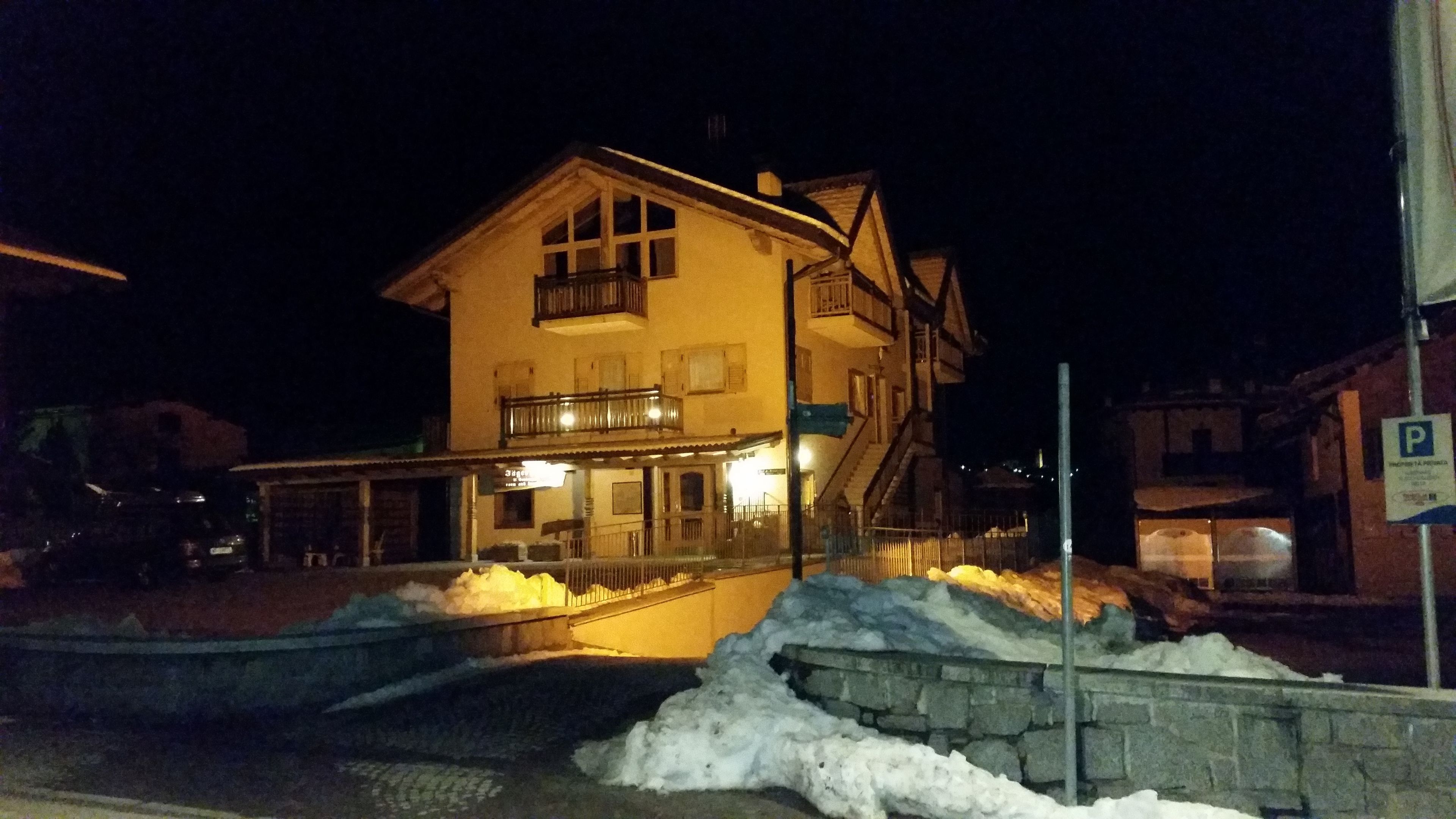 Front of property - evening/night