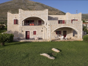 Front of property - Sofia Mina Green Villa (East Mani)