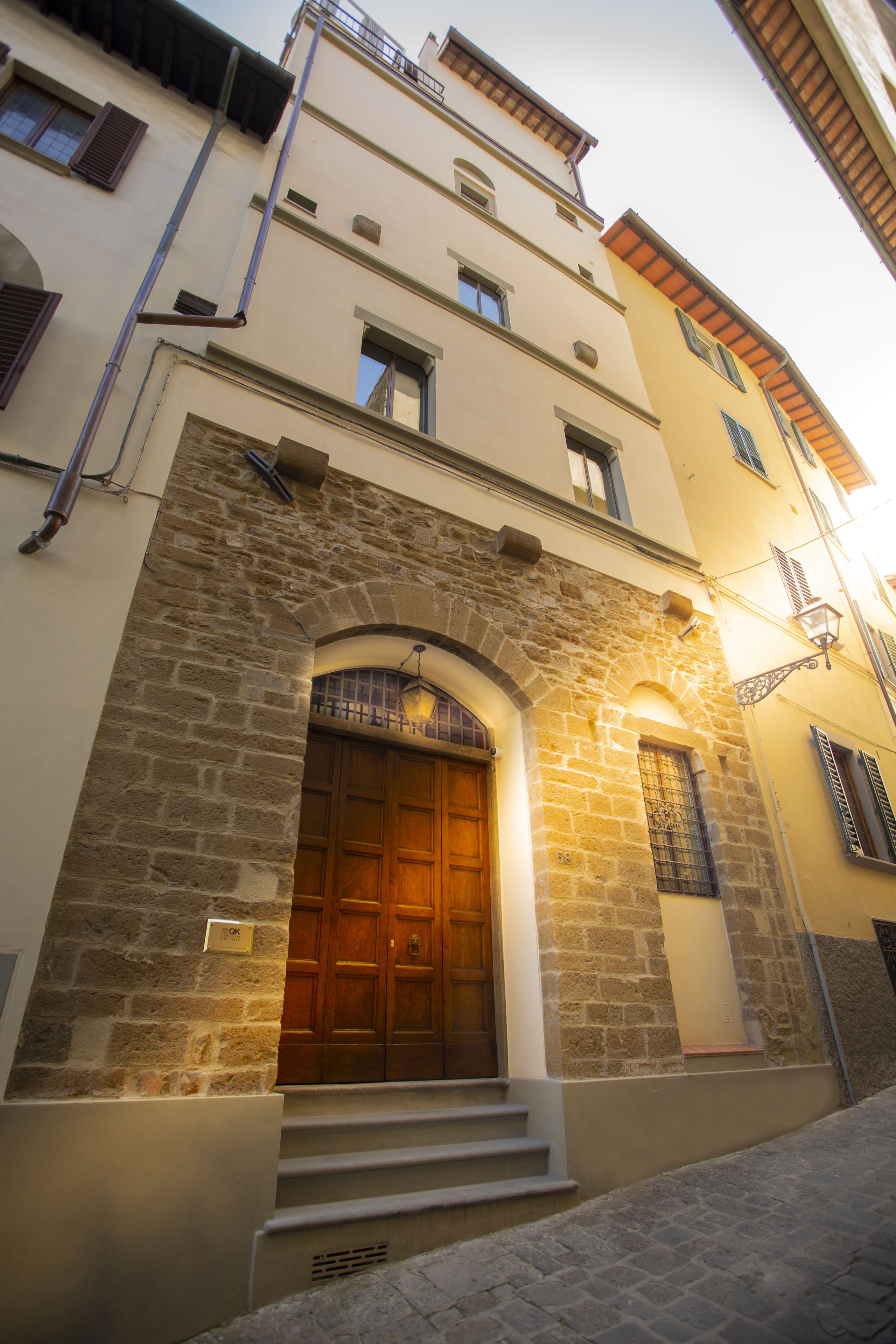 Fassade der Unterkunft