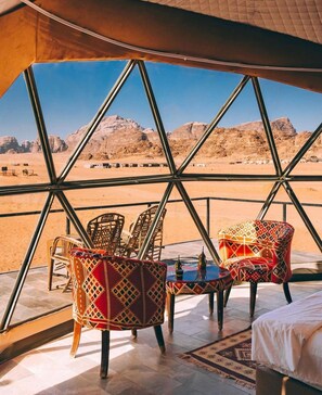 Martian Tent | Bed sheets - Hasan Zawaideh Camp (Wadi Rum)