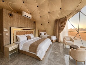 Martian Tent | Bed sheets - Hasan Zawaideh Camp (Wadi Rum)