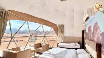 Martian Tent in Luxury Camp 2 with Private Bathroom