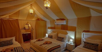 Superior Quadruple Room | Egyptian cotton sheets, premium bedding, down comforters