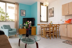 Apartment, 1 Schlafzimmer | Wohnbereich