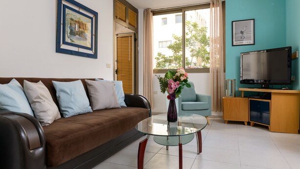 Apartment, 1 Bedroom | Living room - Ben Yehuda Corner (Tel Aviv)