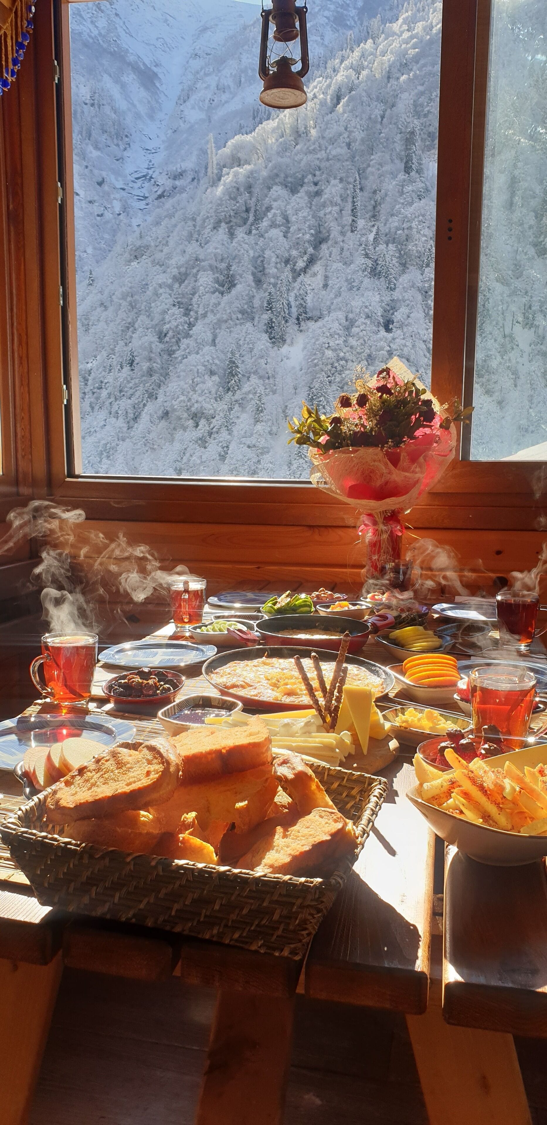 Breakfast area