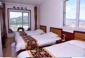 Panoramic Triple Room | Desk, blackout curtains, free WiFi