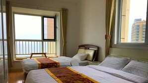 Chambre triple Deluxe, vue sur la mer