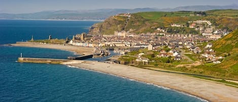 Vue sur la plage/l’océan