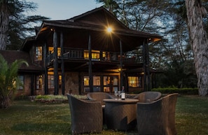 Front of property - evening/night