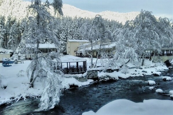 Àrea exterior de l'allotjament
