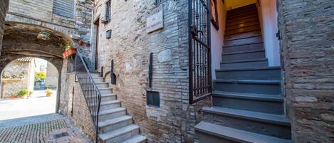 Entrée de l’hébergement