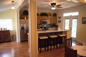 Coin salon dans le hall