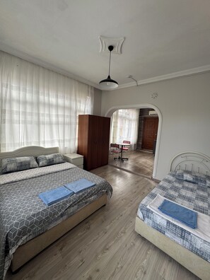 Suite | Desk, laptop workspace, iron/ironing board, free WiFi - Erkal Pansion (Antalya)
