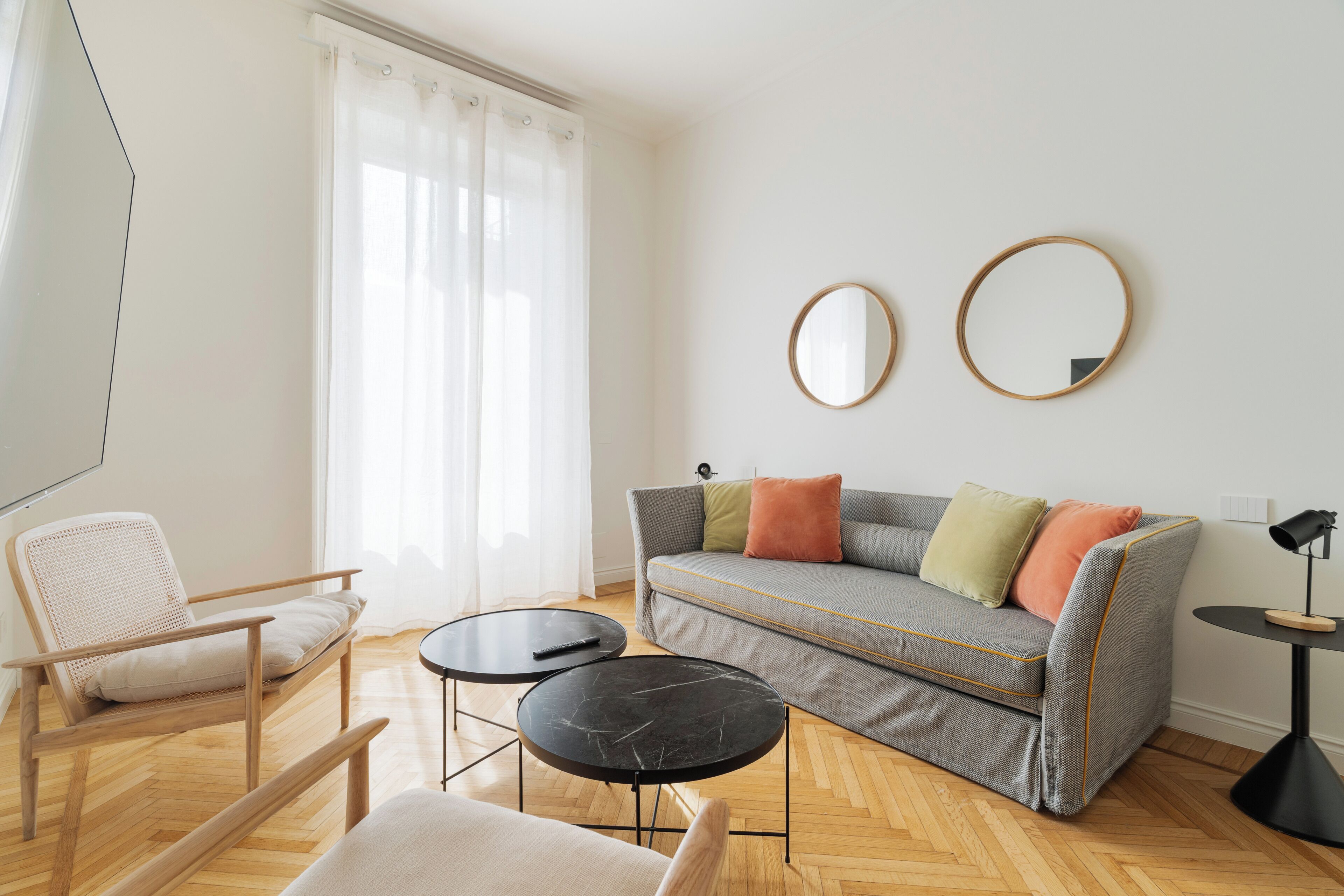 Appartement | Aire de séjour | Téléviseur à écran plat de 40 po avec télévision par satellite